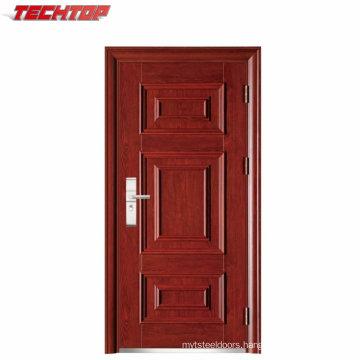 TPS-088 China Main Gate Design Industrial Door Entry Door with Good Quality